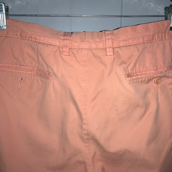 J. Crew Rivington light peach cotton flat front Shorts Sz 34 10” inseam - Picture 4 of 7